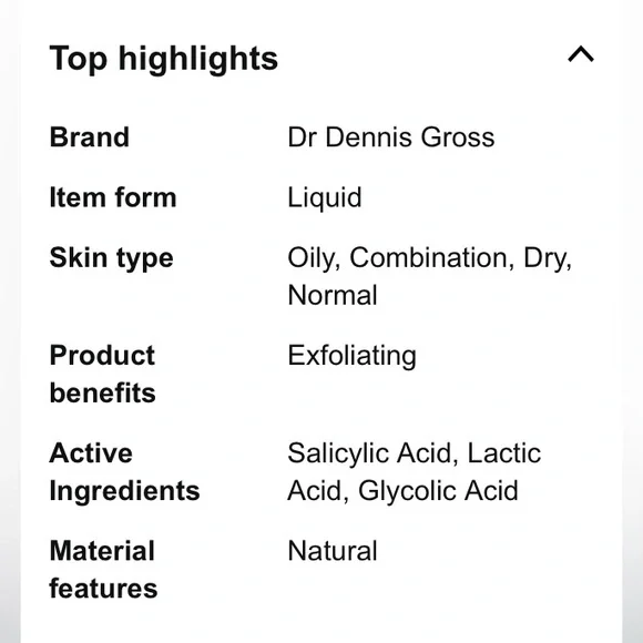 NIB dr dennis gross clinical grade resurfacing liquid peel - Picture 12 of 12